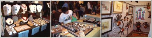 The 2009 Native Treasures Indian Arts Festival in Santa Fe